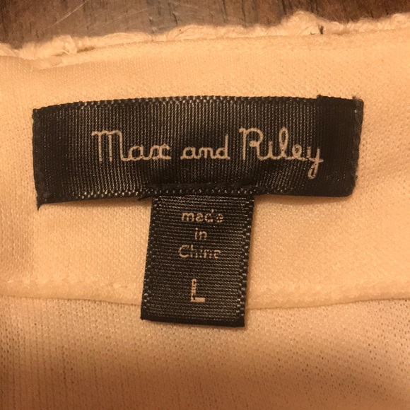 100% cotton Max and Ruby cream colored shorts - Picture 3 of 4